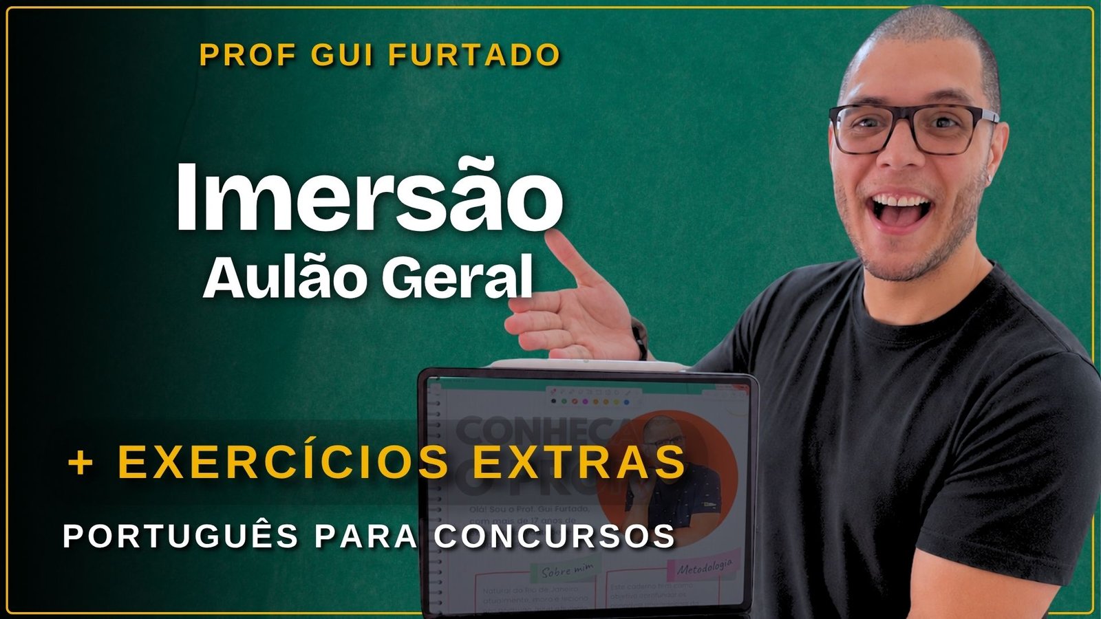 Capa da Aulão Geral de Português para Concursos