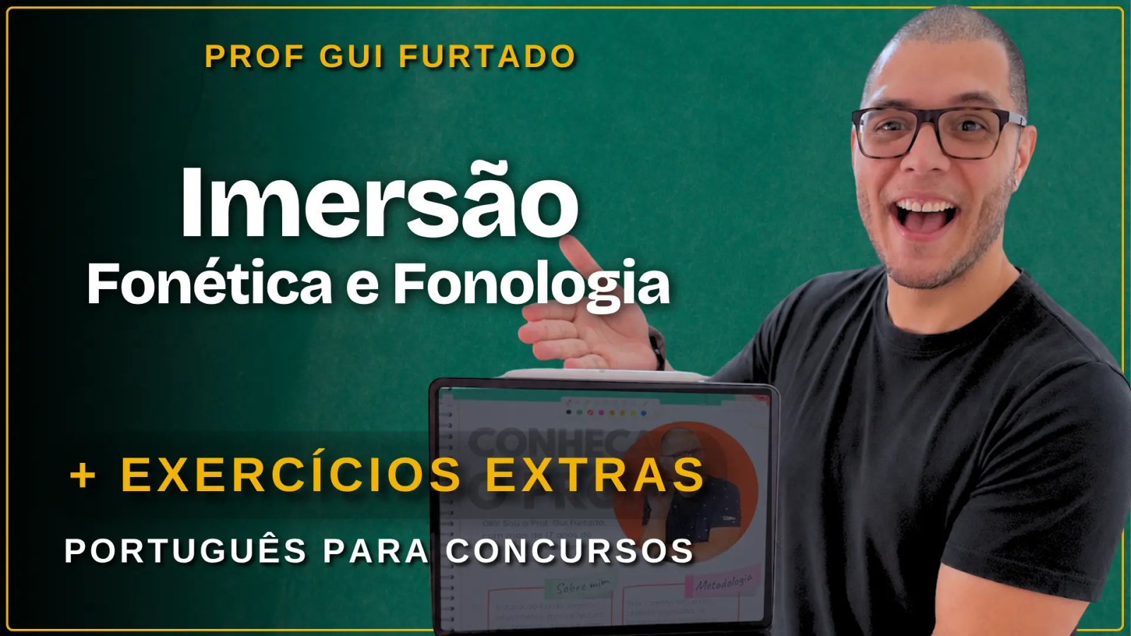 Capa da Domine a Fonética e Fonologia em 2h